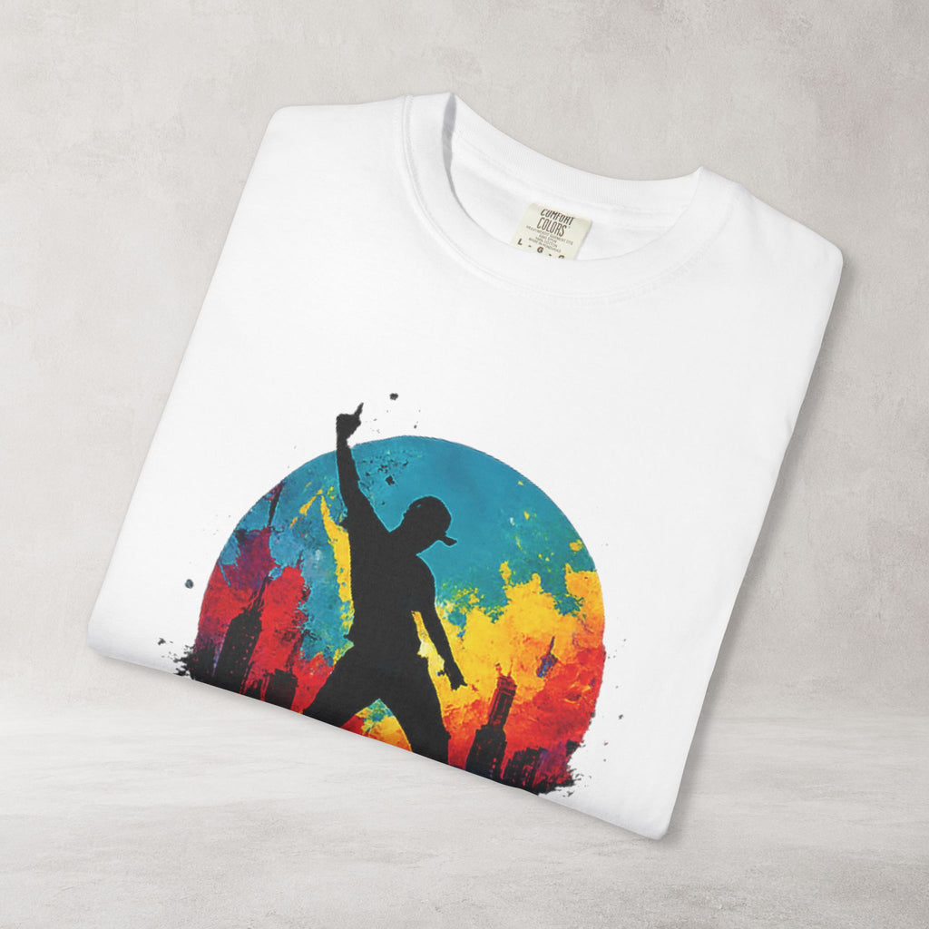 Color Splash Dancer T Shirt | Comfort Colors 1717 Festival Art Tee