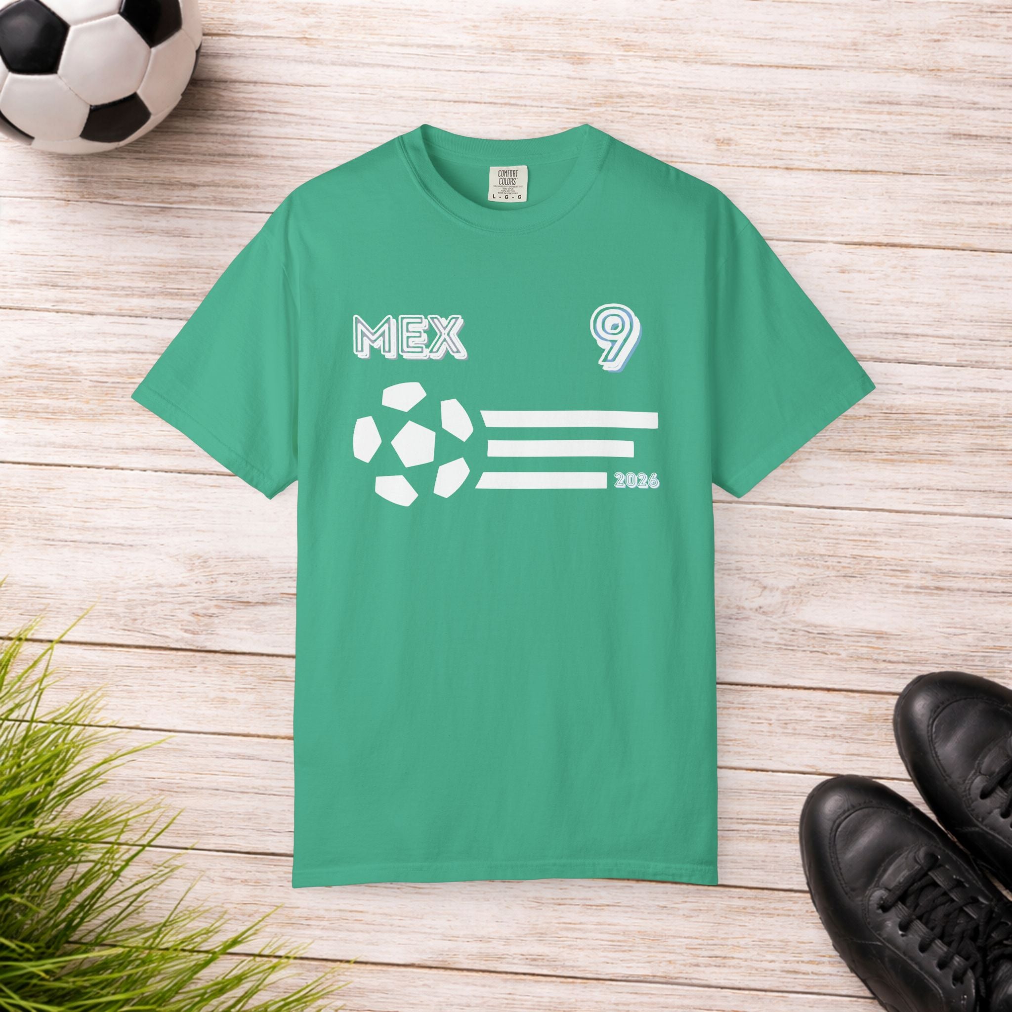 World Soccer 2026 Football Fan Collection | Comfort Colors® 1717 Tee