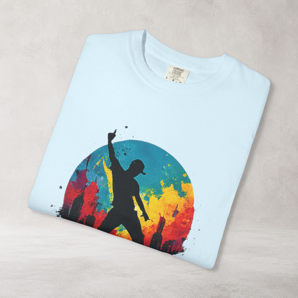 Color Splash Dancer T Shirt | Comfort Colors 1717 Festival Art Tee