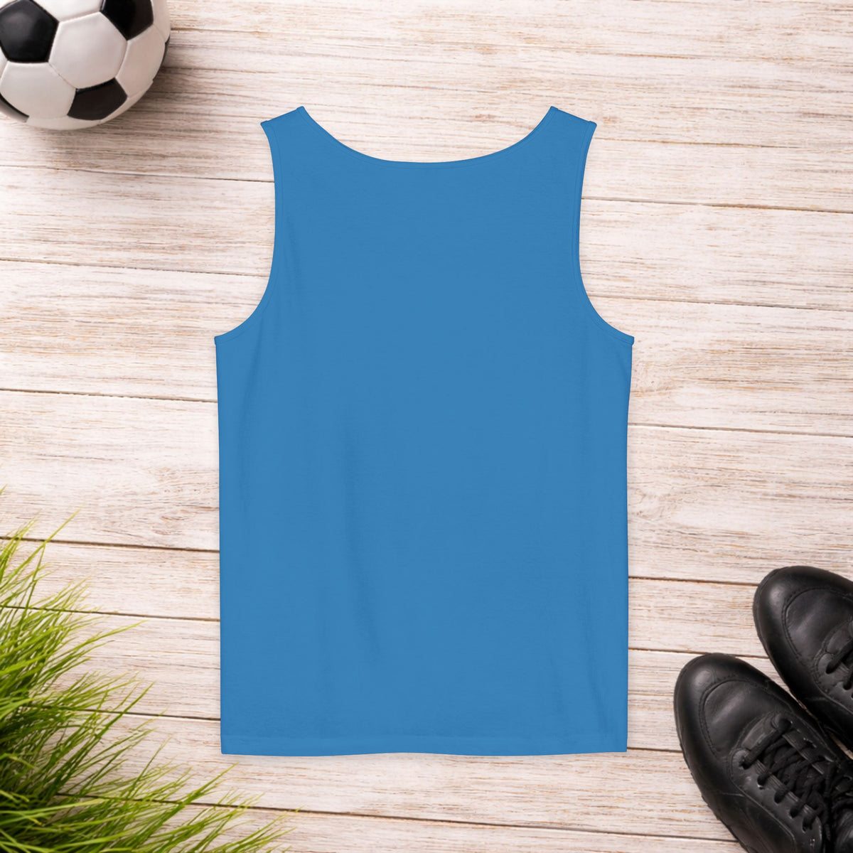Chill Out Palm Beach Tank Top — Minimal Surf Circle Graphic