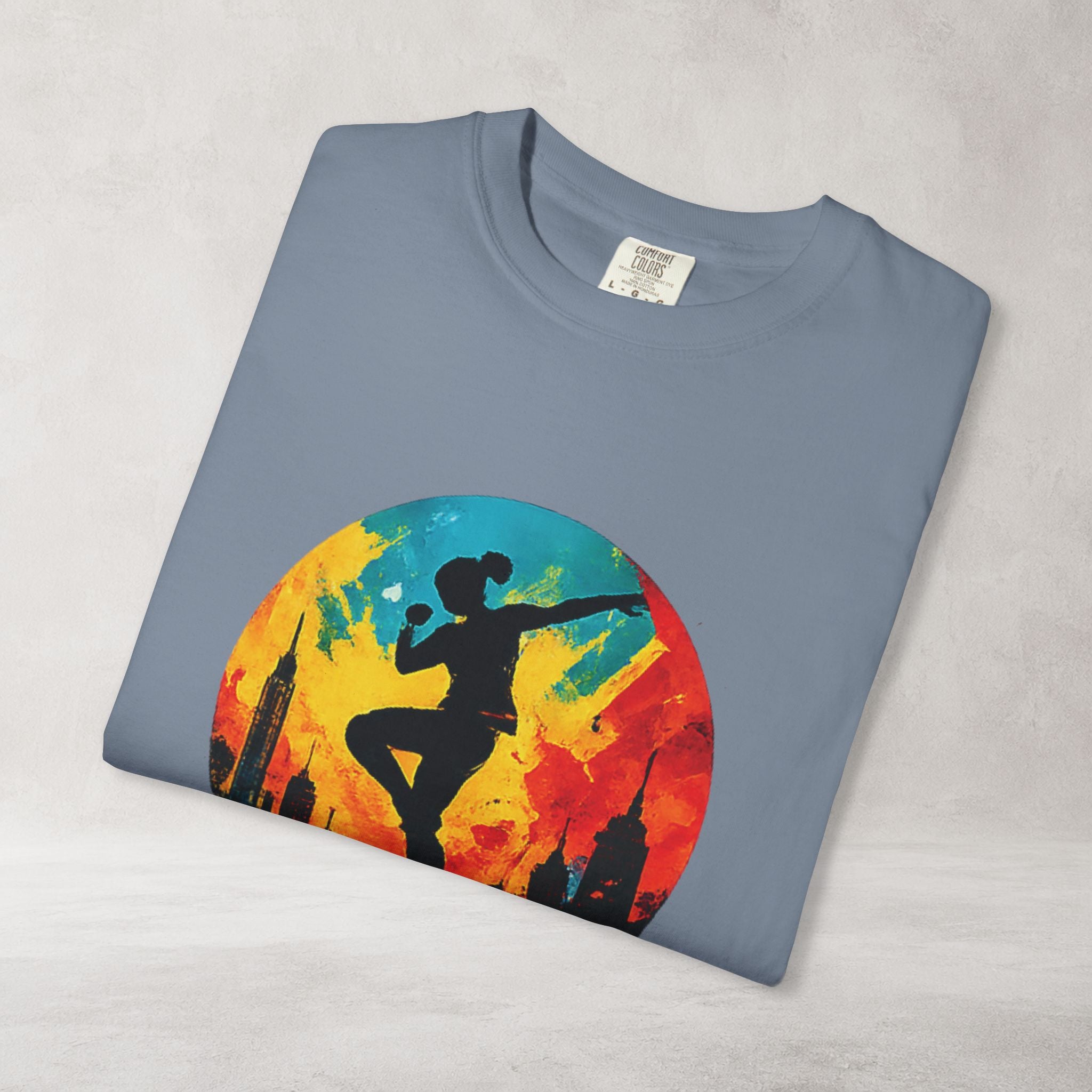 Sunset Dancer Graphic T Shirt | Comfort Colors 1717 Art Tee