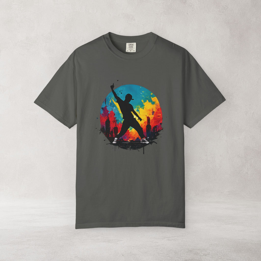 Color Splash Dancer T Shirt | Comfort Colors 1717 Festival Art Tee