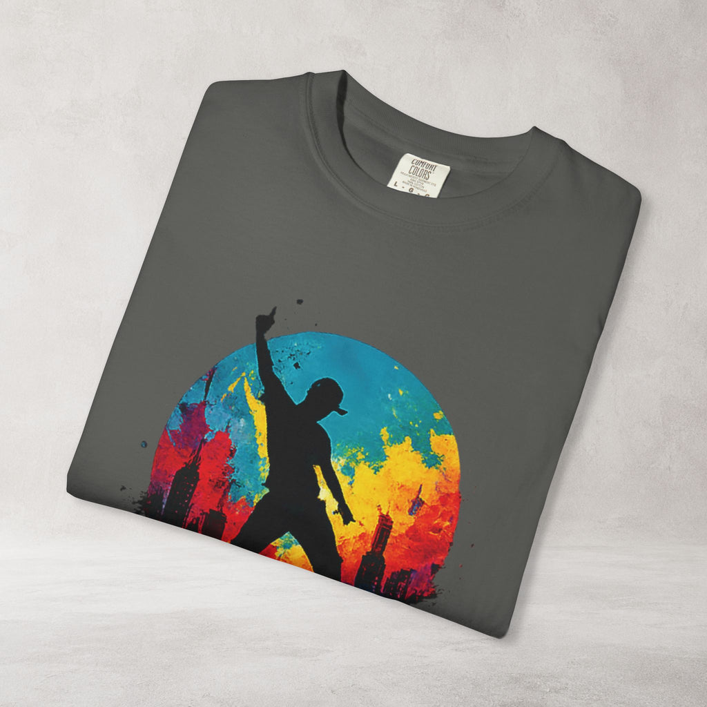 Color Splash Dancer T Shirt | Comfort Colors 1717 Festival Art Tee