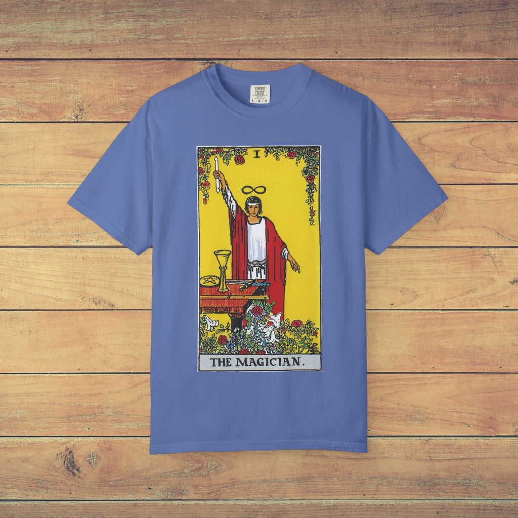 The Magician Tarot Card T Shirt | Comfort Colors 1717 Mystical Graphic Tee