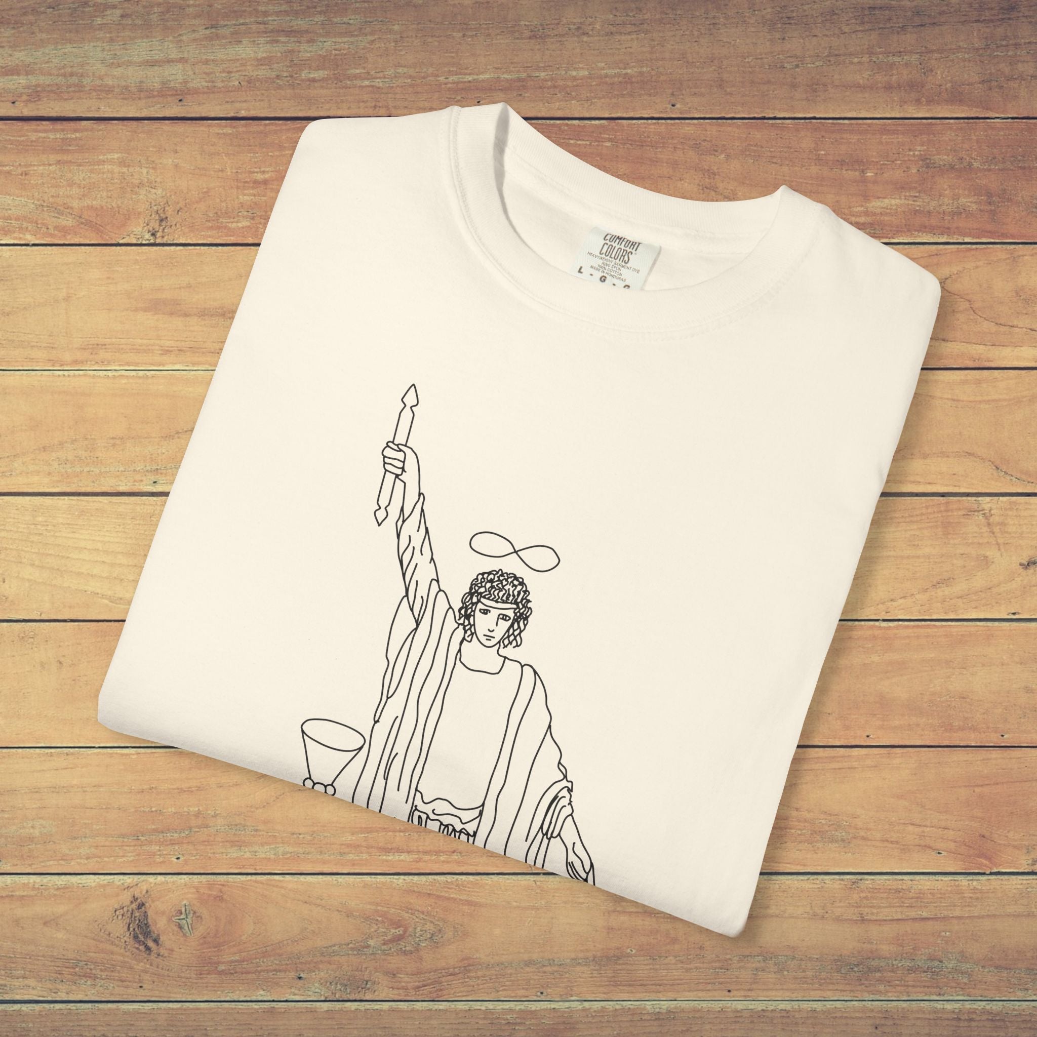 The Magician Graphic T Shirt |  Comfort Colors 1717 Minimalist Tarot Inspired Tee