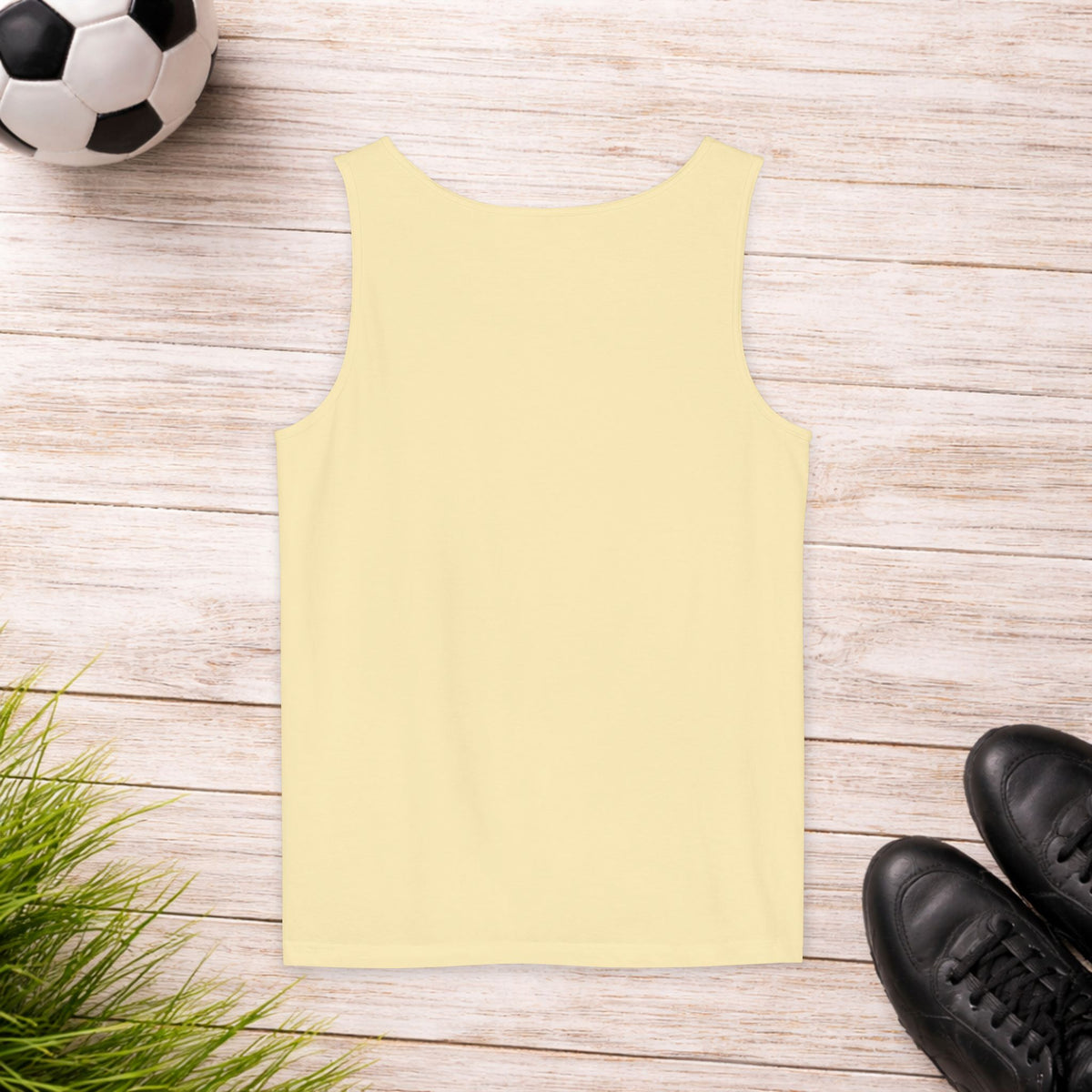 Chill Out Palm Beach Tank Top — Minimal Surf Circle Graphic