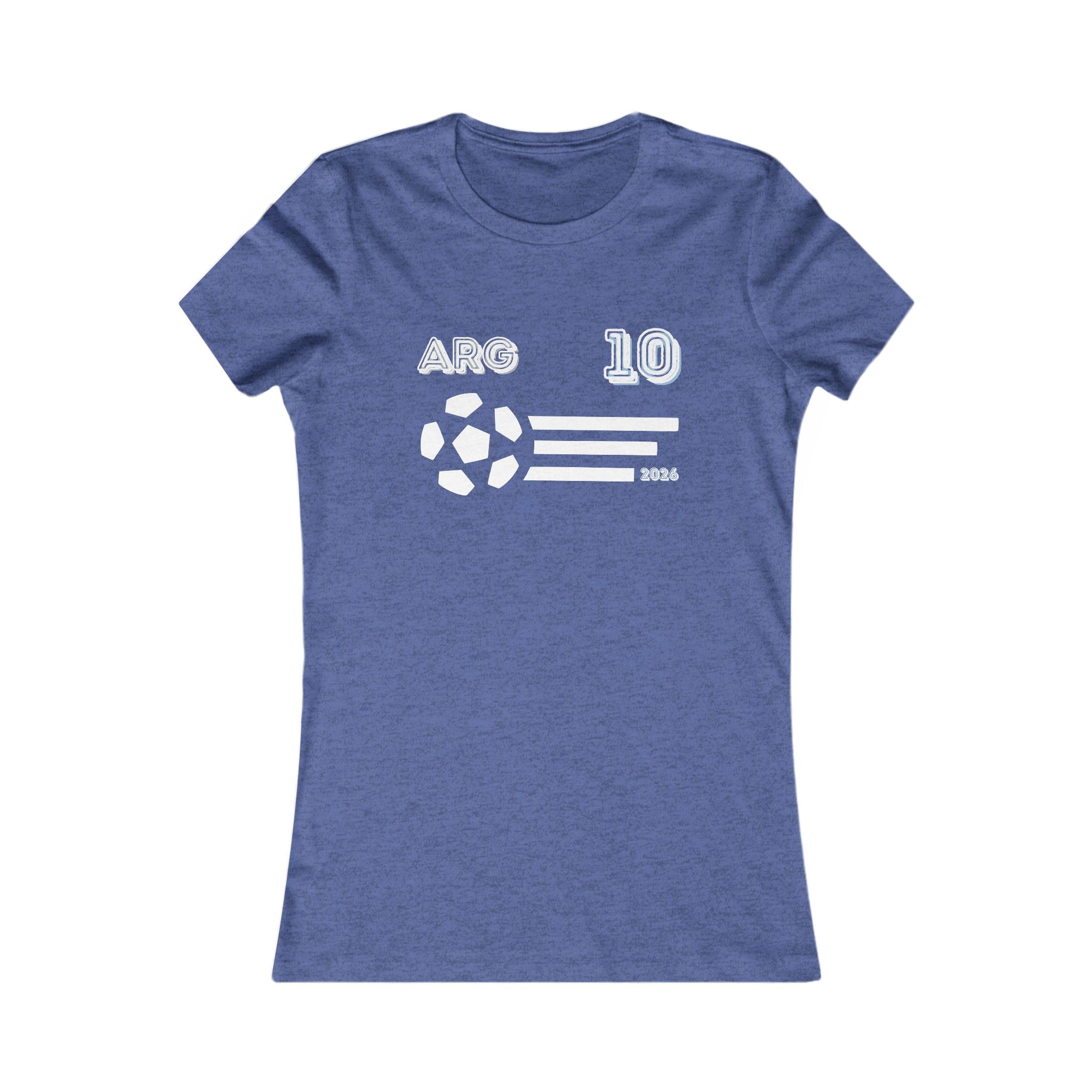 Argentina Soccer Fan Tee | ARG 10 Football Supporter Shirt | Argentine Football Graphic T-Shirt