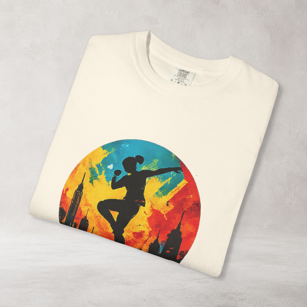 Sunset Dancer Graphic T Shirt | Comfort Colors 1717 Art Tee