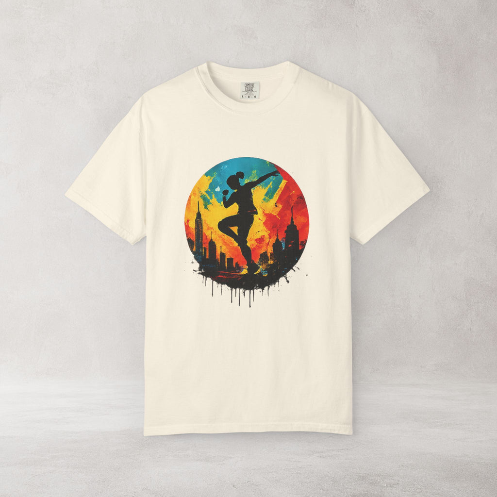 Sunset Dancer Graphic T Shirt | Comfort Colors 1717 Art Tee