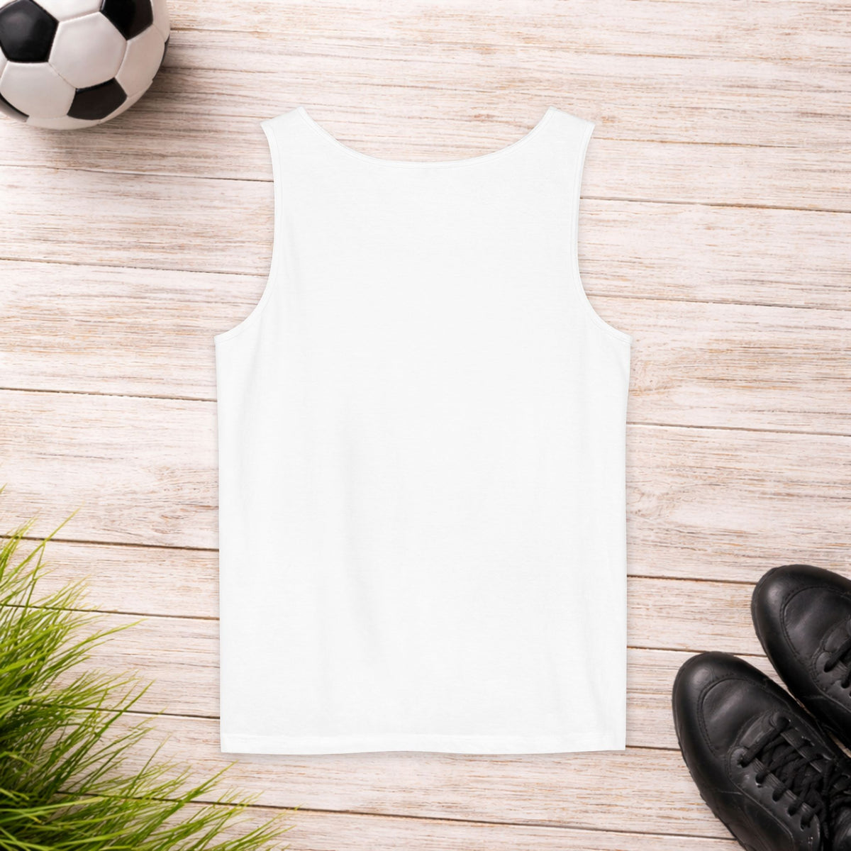 Chill Out Palm Beach Tank Top — Minimal Surf Circle Graphic