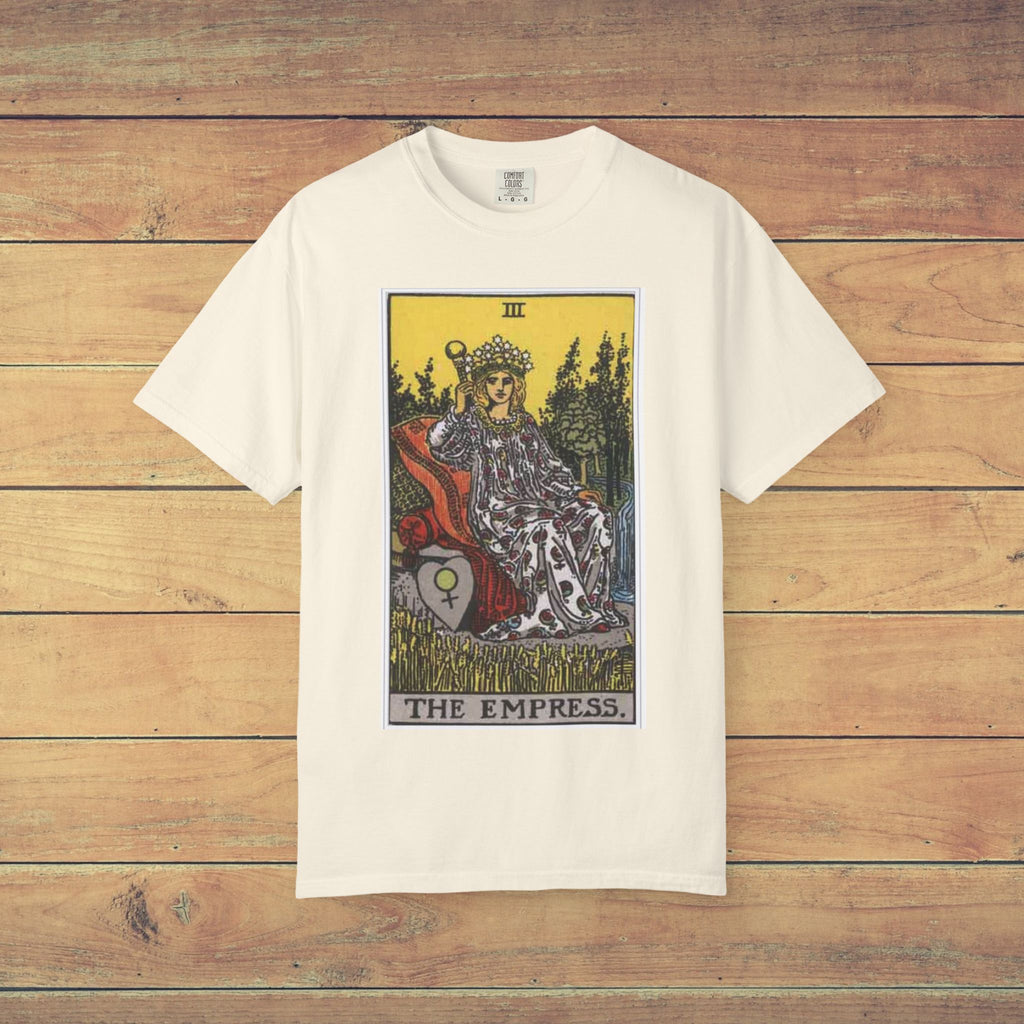 The Empress Tarot Card T Shirt |  Comfort Colors 1717 Mystical Graphic Tee
