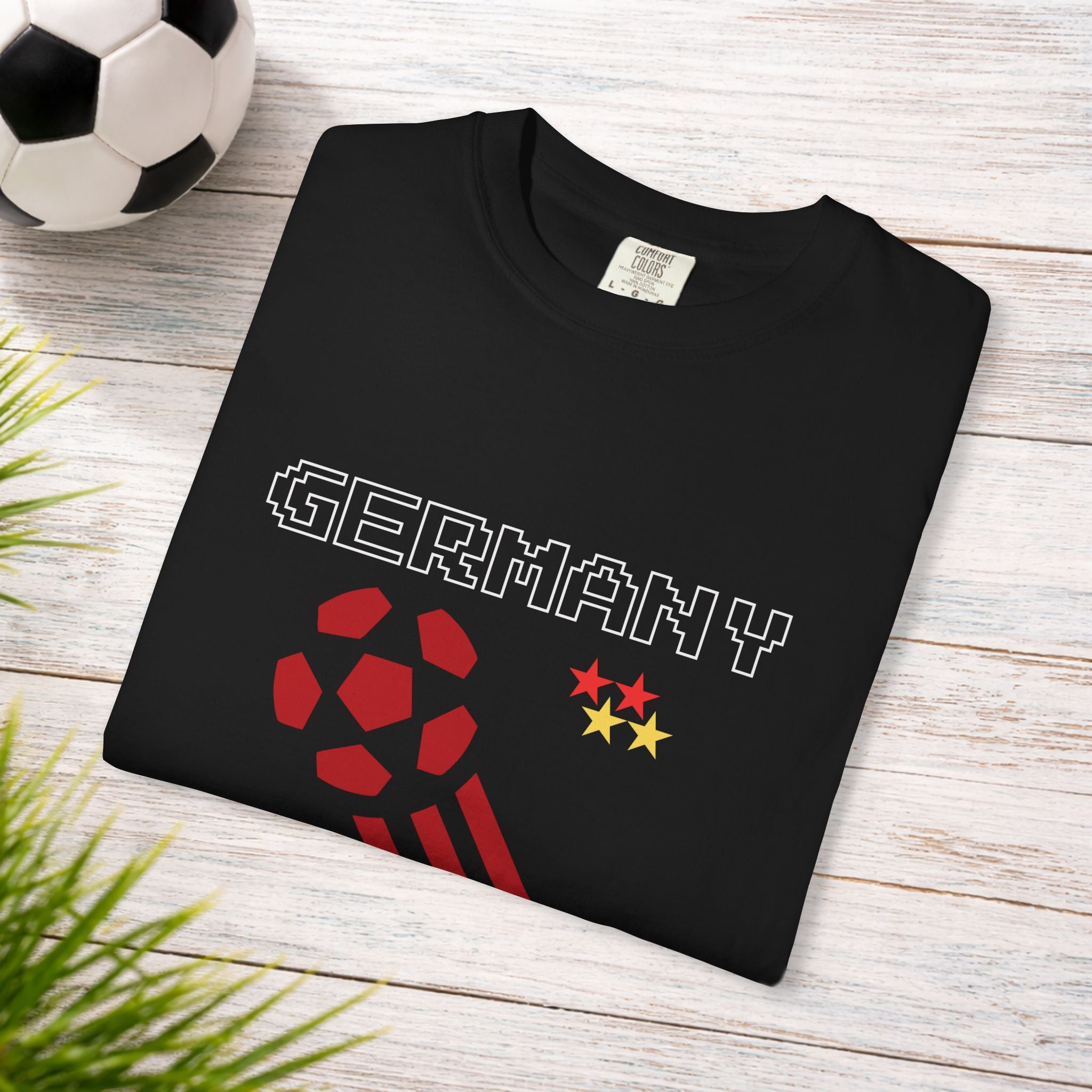 Germany Football Fan T Shirt | German Soccer Supporter Tee