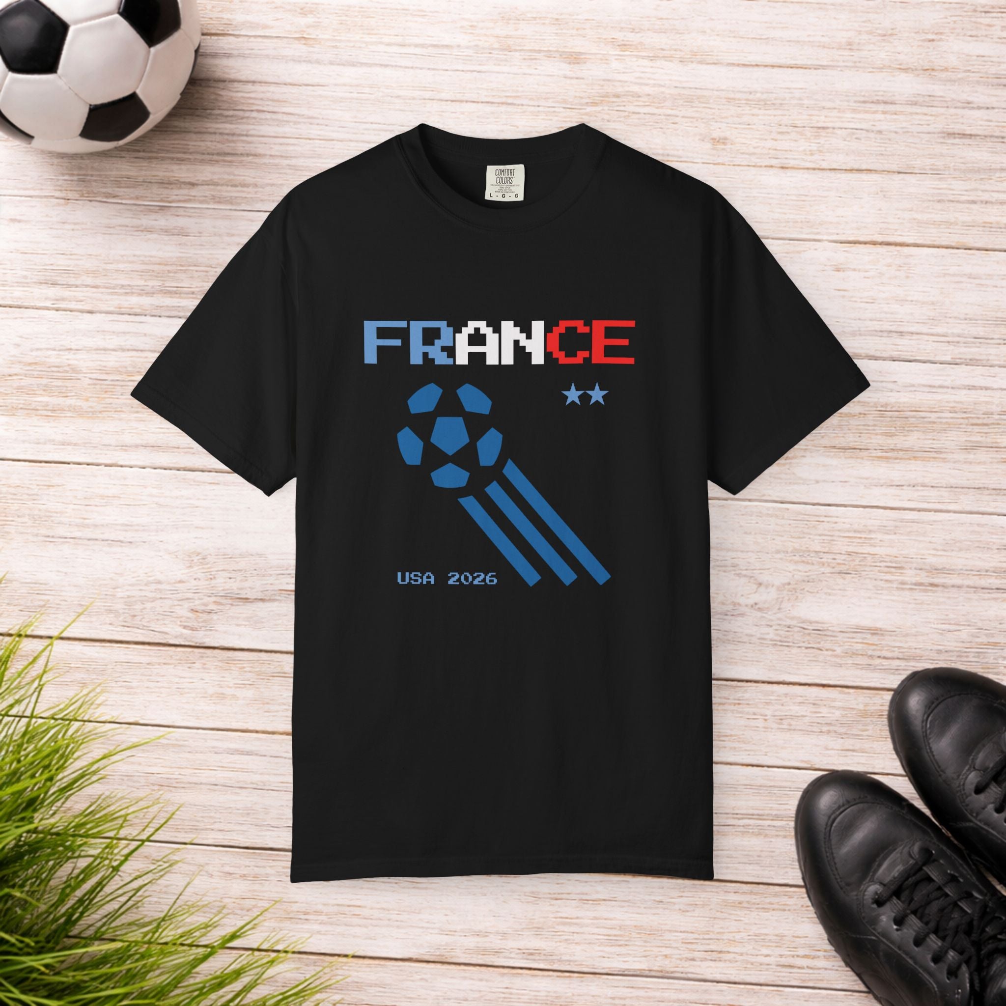 France Football Fan T Shirt | France Soccer Supporter Tee