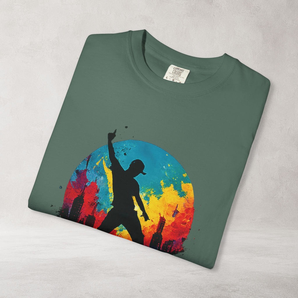 Color Splash Dancer T Shirt | Comfort Colors 1717 Festival Art Tee