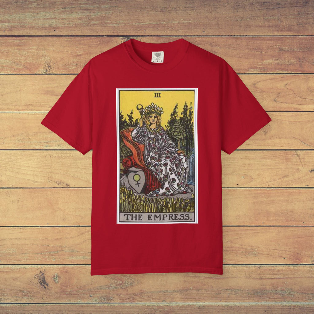 The Empress Tarot Card T Shirt |  Comfort Colors 1717 Mystical Graphic Tee