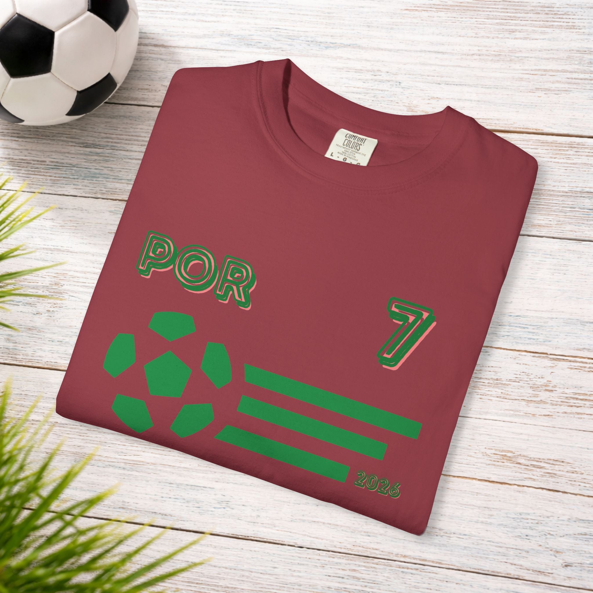 World Soccer 2026 Football Fan Collection | Comfort Colors® 1717 Tee