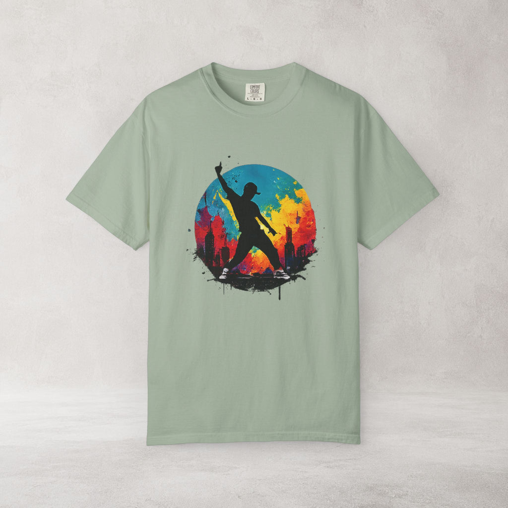 Color Splash Dancer T Shirt | Comfort Colors 1717 Festival Art Tee