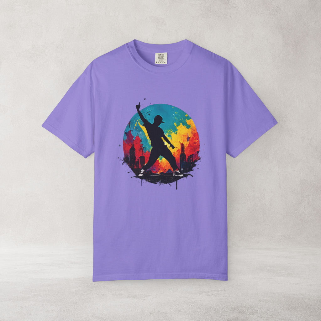 Color Splash Dancer T Shirt | Comfort Colors 1717 Festival Art Tee