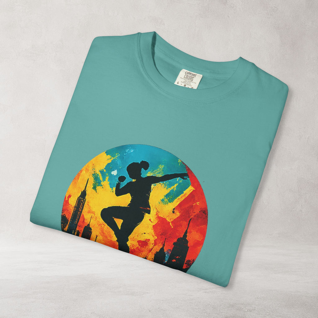 Sunset Dancer Graphic T Shirt | Comfort Colors 1717 Art Tee