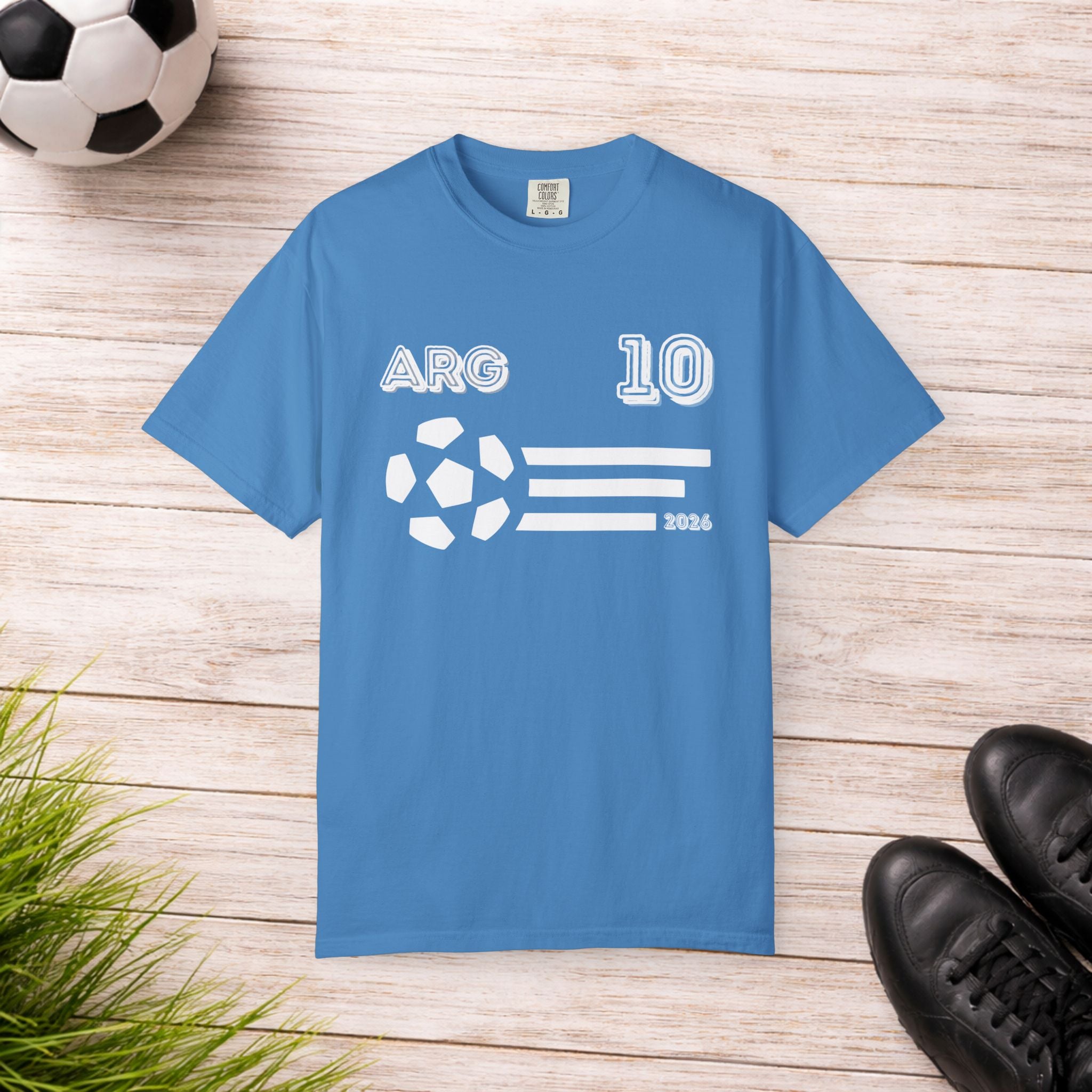 World Soccer 2026 Football Fan Collection | Comfort Colors® 1717 Tee