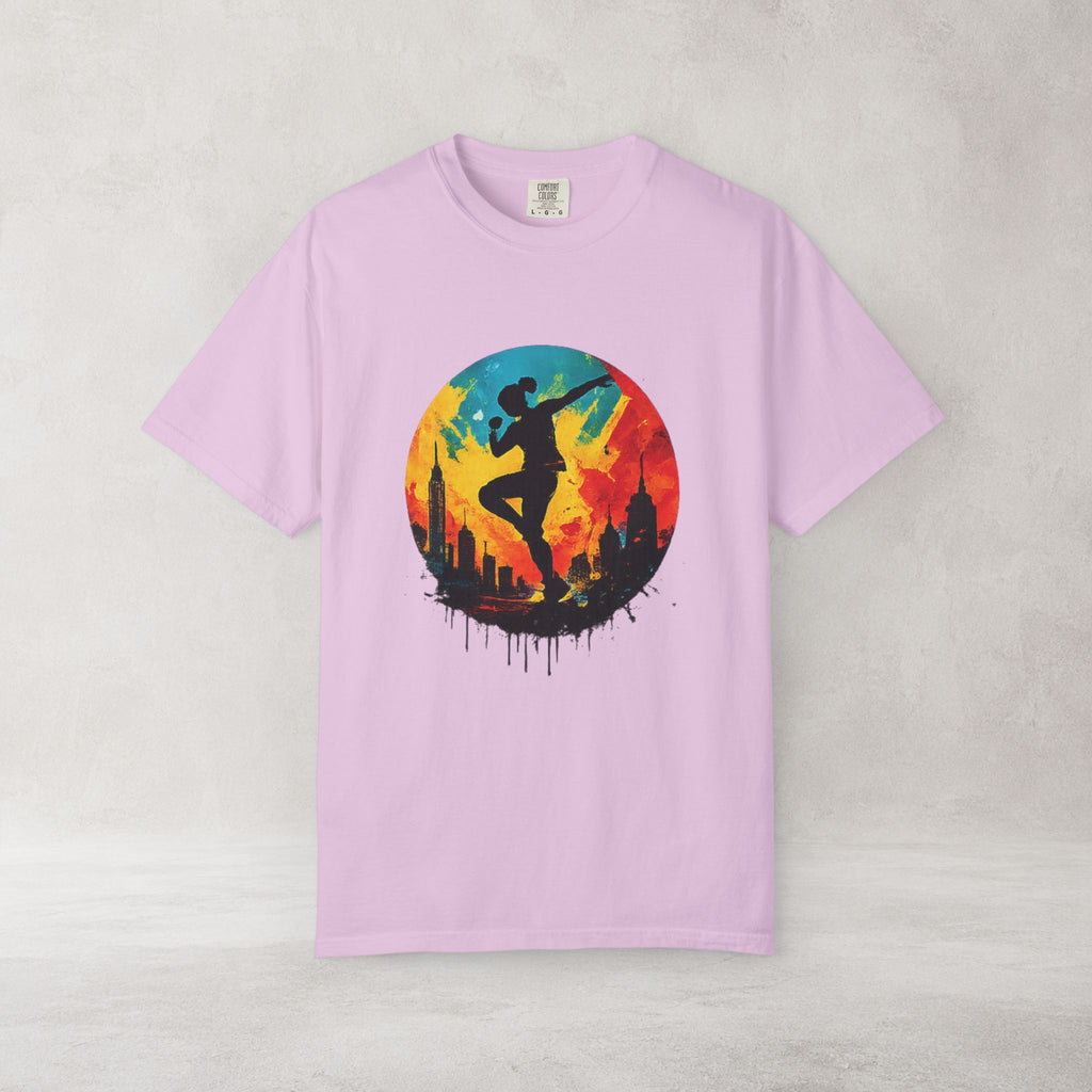 Sunset Dancer Graphic T Shirt | Comfort Colors 1717 Art Tee