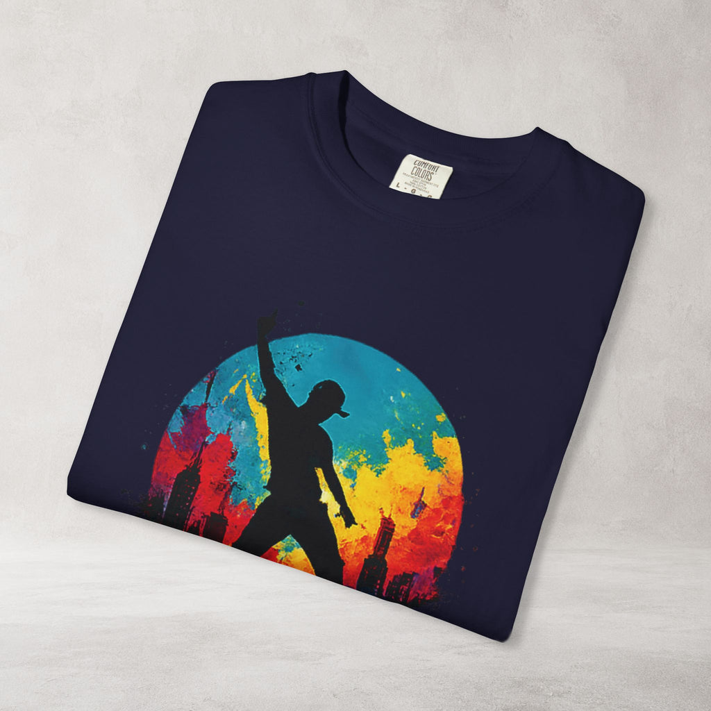 Color Splash Dancer T Shirt | Comfort Colors 1717 Festival Art Tee