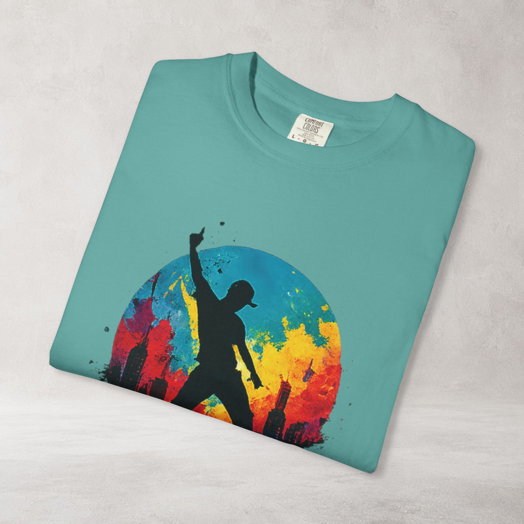 Color Splash Dancer T Shirt | Comfort Colors 1717 Festival Art Tee