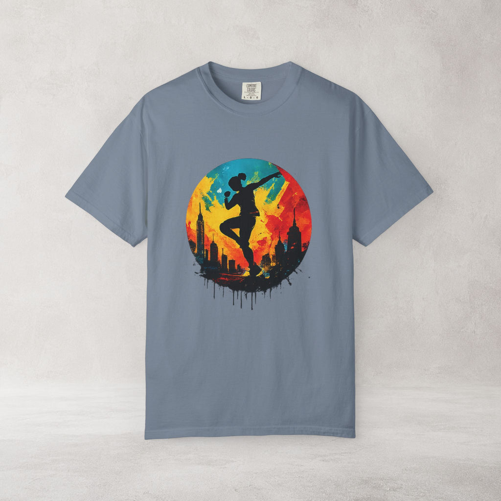 Sunset Dancer Graphic T Shirt | Comfort Colors 1717 Art Tee