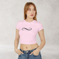 Infinity Symbol Baby Tee | Minimalist Women's Crop Top