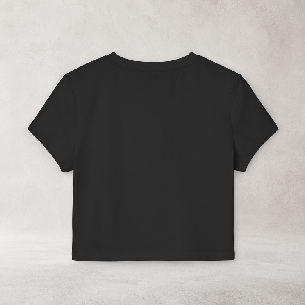Infinity Symbol Baby Tee | Minimalist Women's Crop Top
