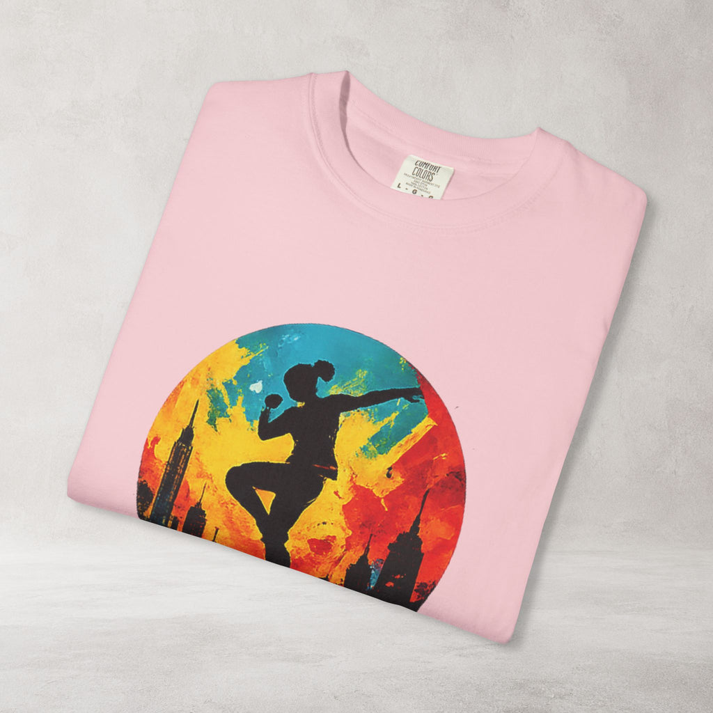 Sunset Dancer Graphic T Shirt | Comfort Colors 1717 Art Tee