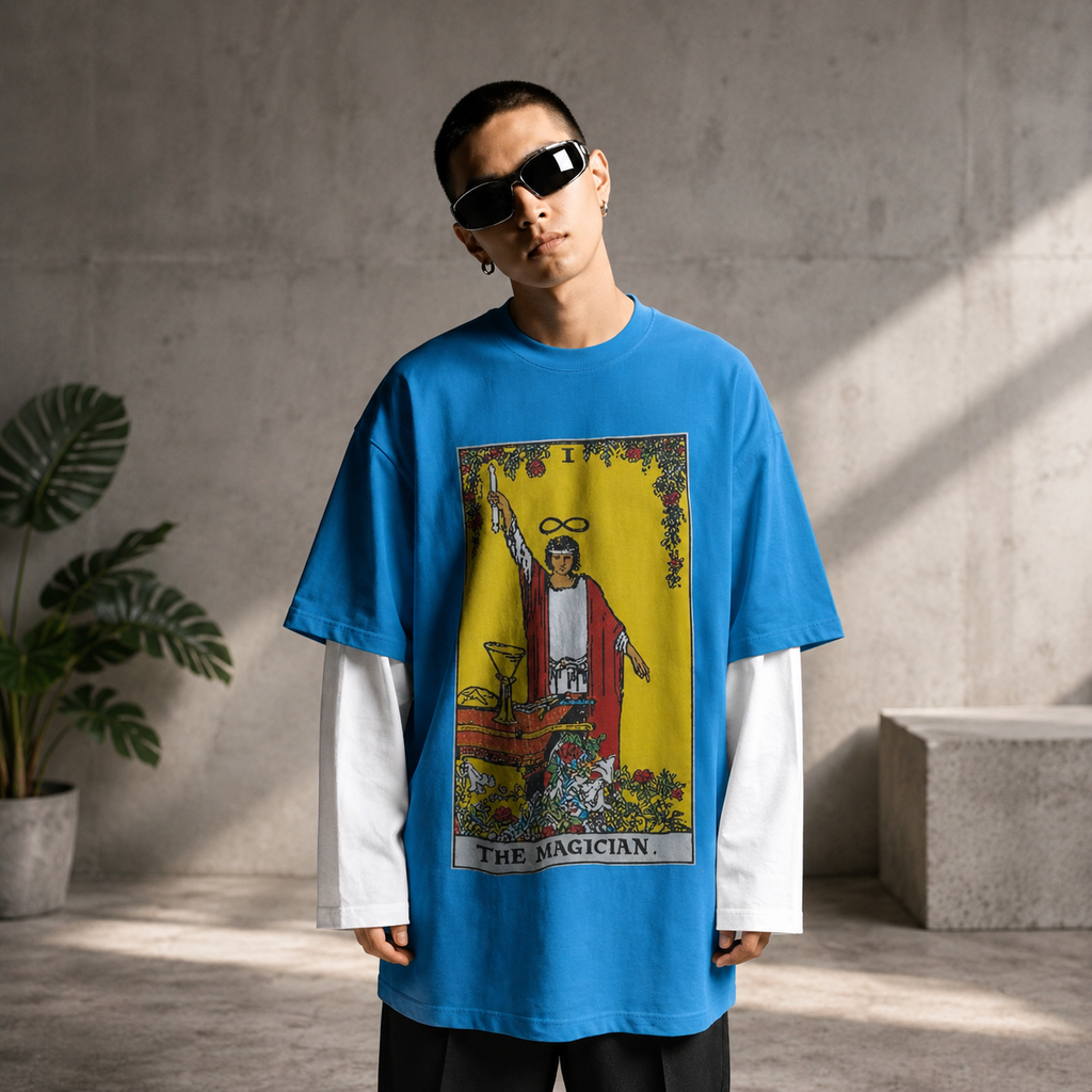 The Magician Tarot Card T Shirt | Comfort Colors 1717 Mystical Graphic Tee