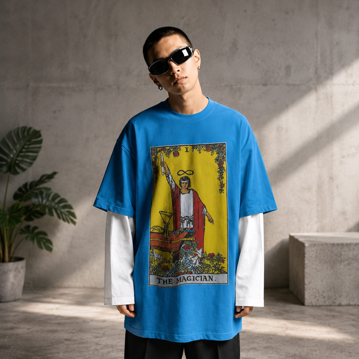 The Magician Tarot Card T Shirt | Comfort Colors 1717 Mystical Graphic Tee
