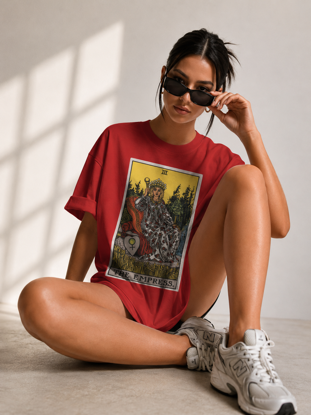 The Empress Tarot Card T Shirt |  Comfort Colors 1717 Mystical Graphic Tee