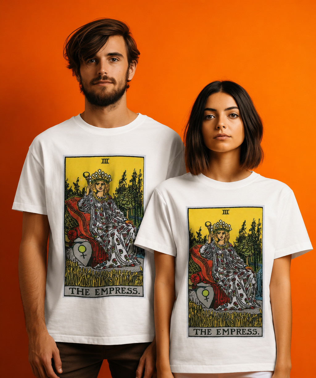 The Empress Tarot Card T Shirt |  Comfort Colors 1717 Mystical Graphic Tee