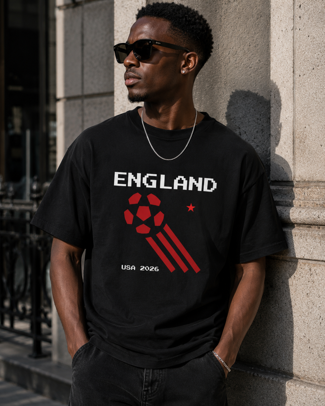 England Football Fan T Shirt | England Soccer Supporter Tee