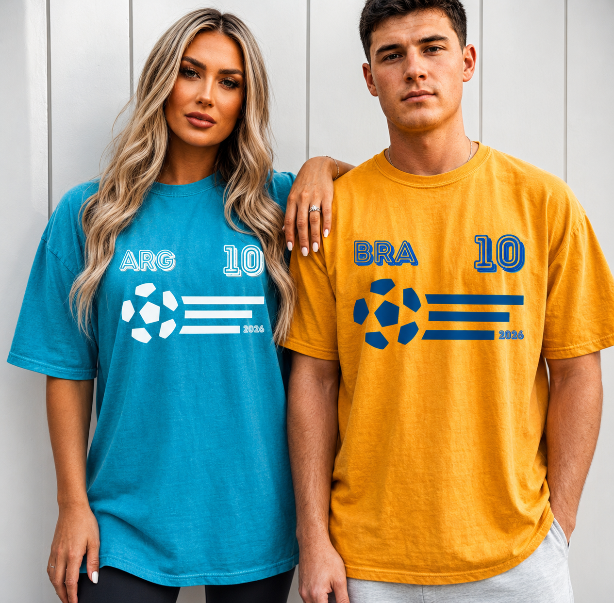 World Soccer 2026 Football Fan Collection | Comfort Colors® 1717 Tee