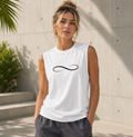 Infinity Symbol Muscle Tank | Minimalist Sleeveless Streetwear Tank