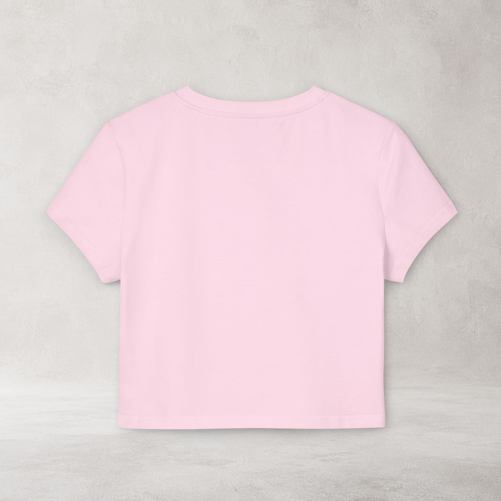 Infinity Symbol Baby Tee | Minimalist Women's Crop Top