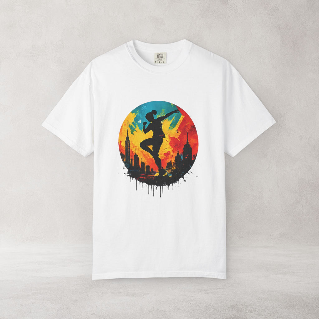 Sunset Dancer Graphic T Shirt | Comfort Colors 1717 Art Tee
