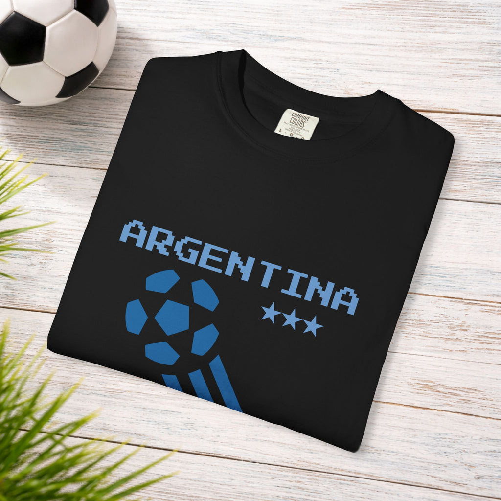 Argentina Football Fan T Shirt | Argentina Soccer Supporter Tee
