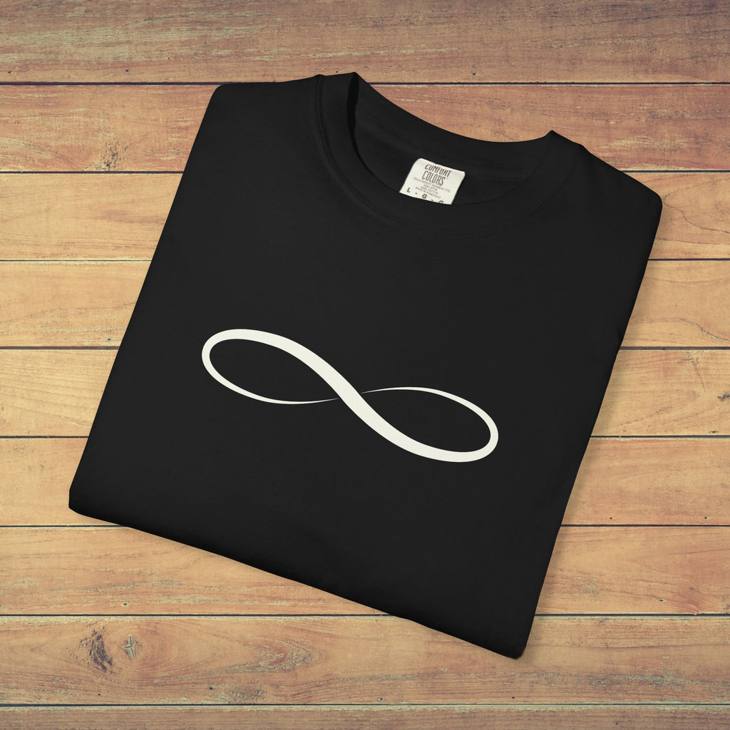 Infinity Symbol T Shirt | Comfort Colors 1717 Minimalist Graphic Tee