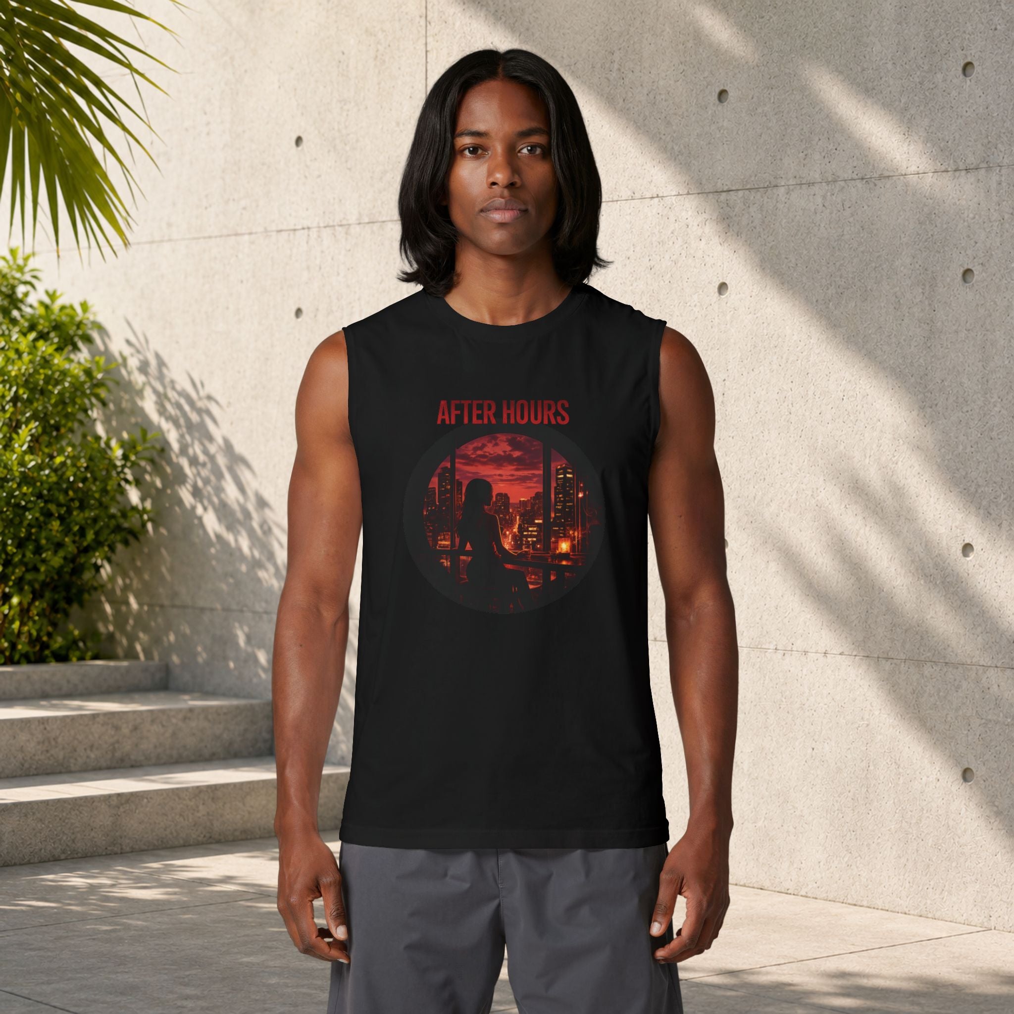 After Hours Muscle Tank | Retro Nightlife Streetwear Tank