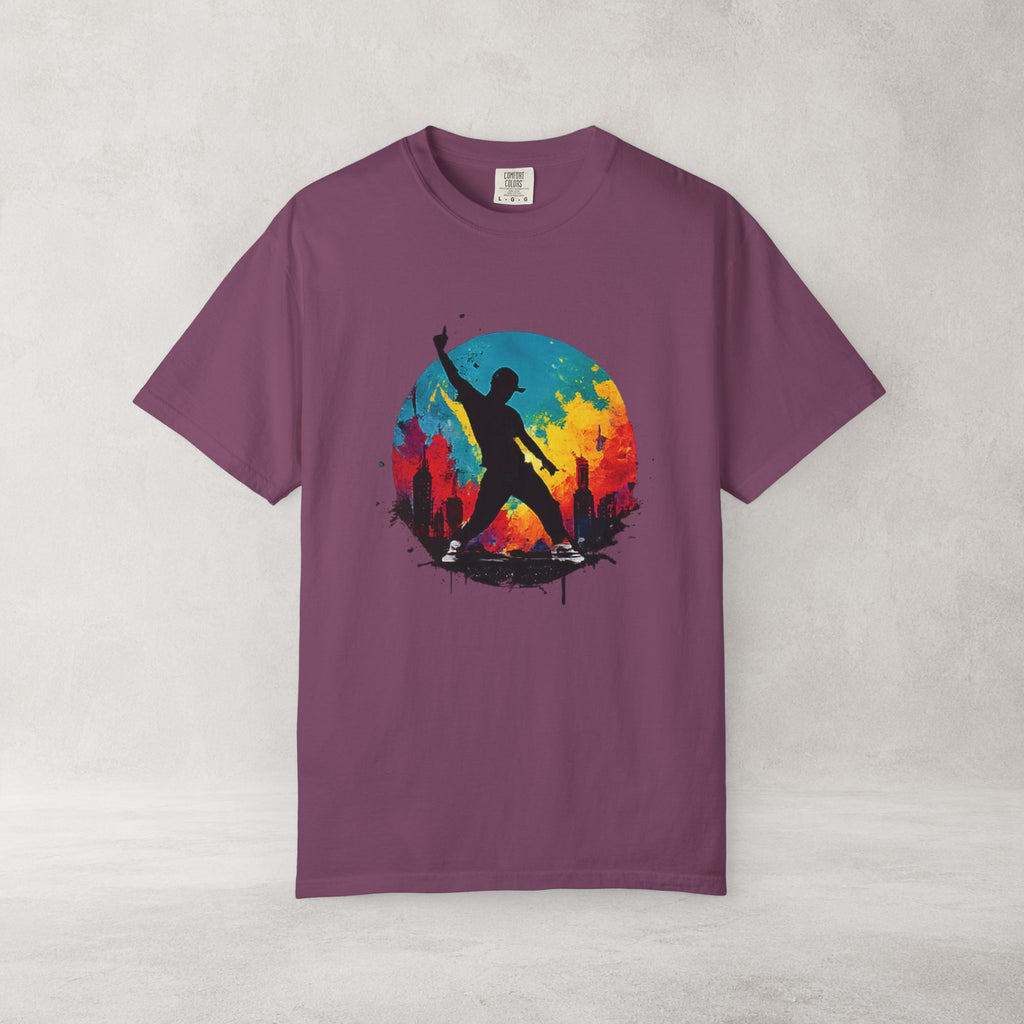Color Splash Dancer T Shirt | Comfort Colors 1717 Festival Art Tee