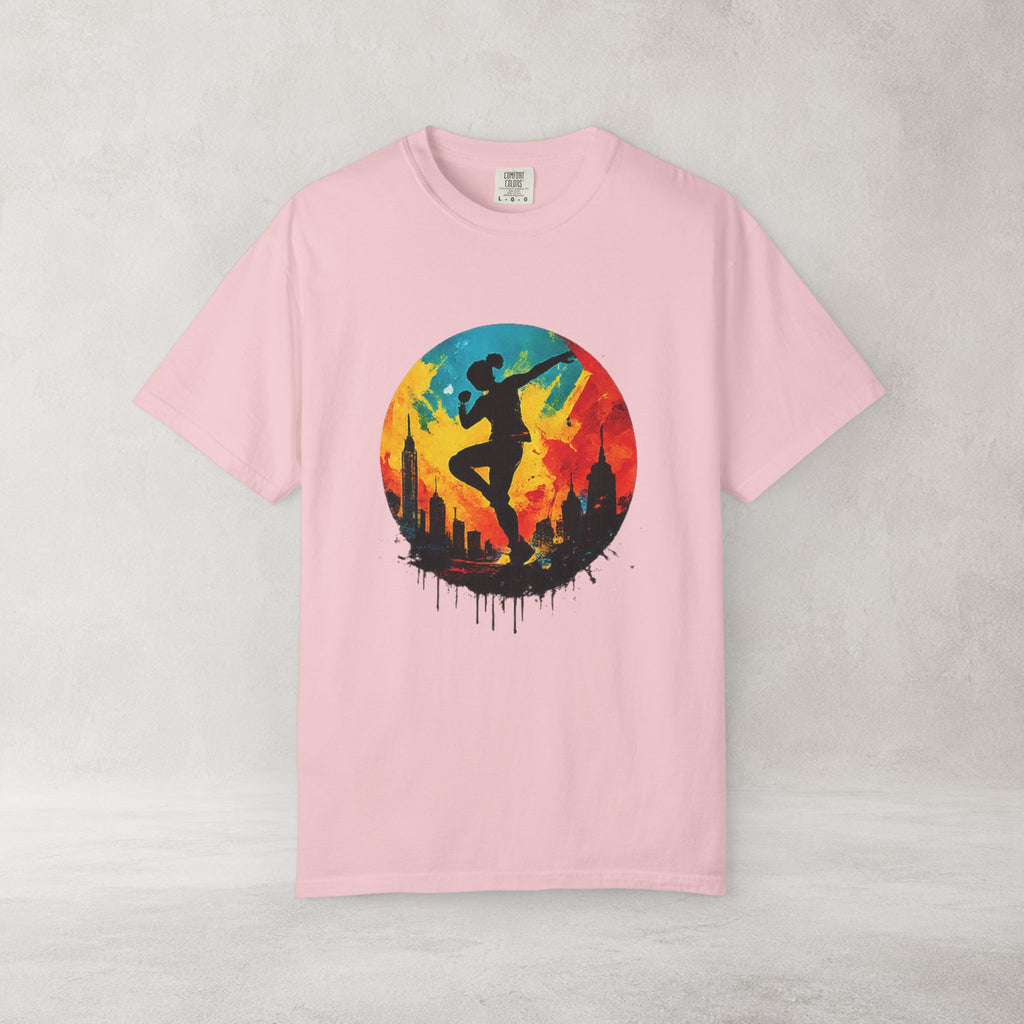 Sunset Dancer Graphic T Shirt | Comfort Colors 1717 Art Tee