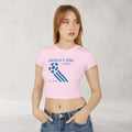 Argentina Soccer Crop Top | Women's Football Fan Tee