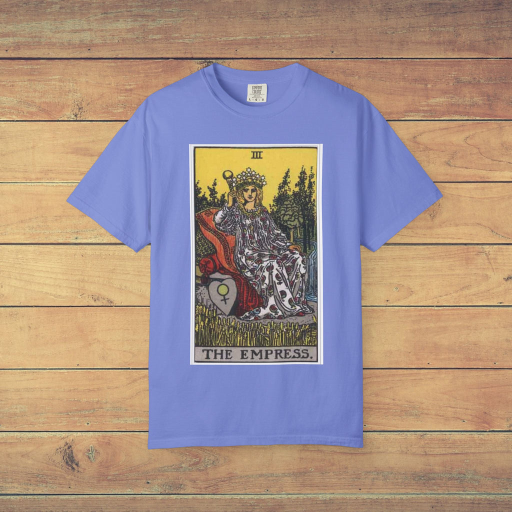 The Empress Tarot Card T Shirt |  Comfort Colors 1717 Mystical Graphic Tee