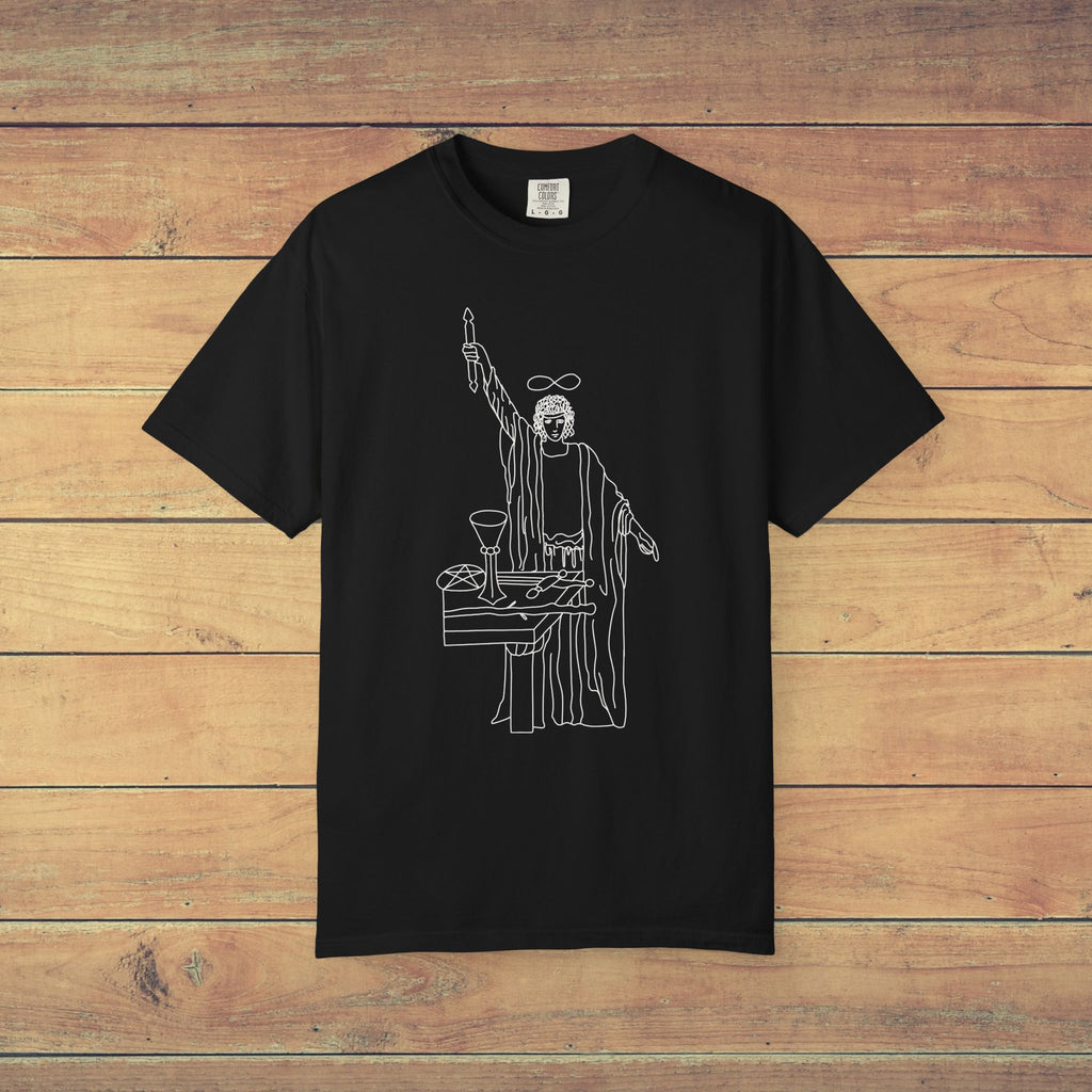 The Magician Graphic T Shirt |  Comfort Colors 1717 Minimalist Tarot Inspired Tee