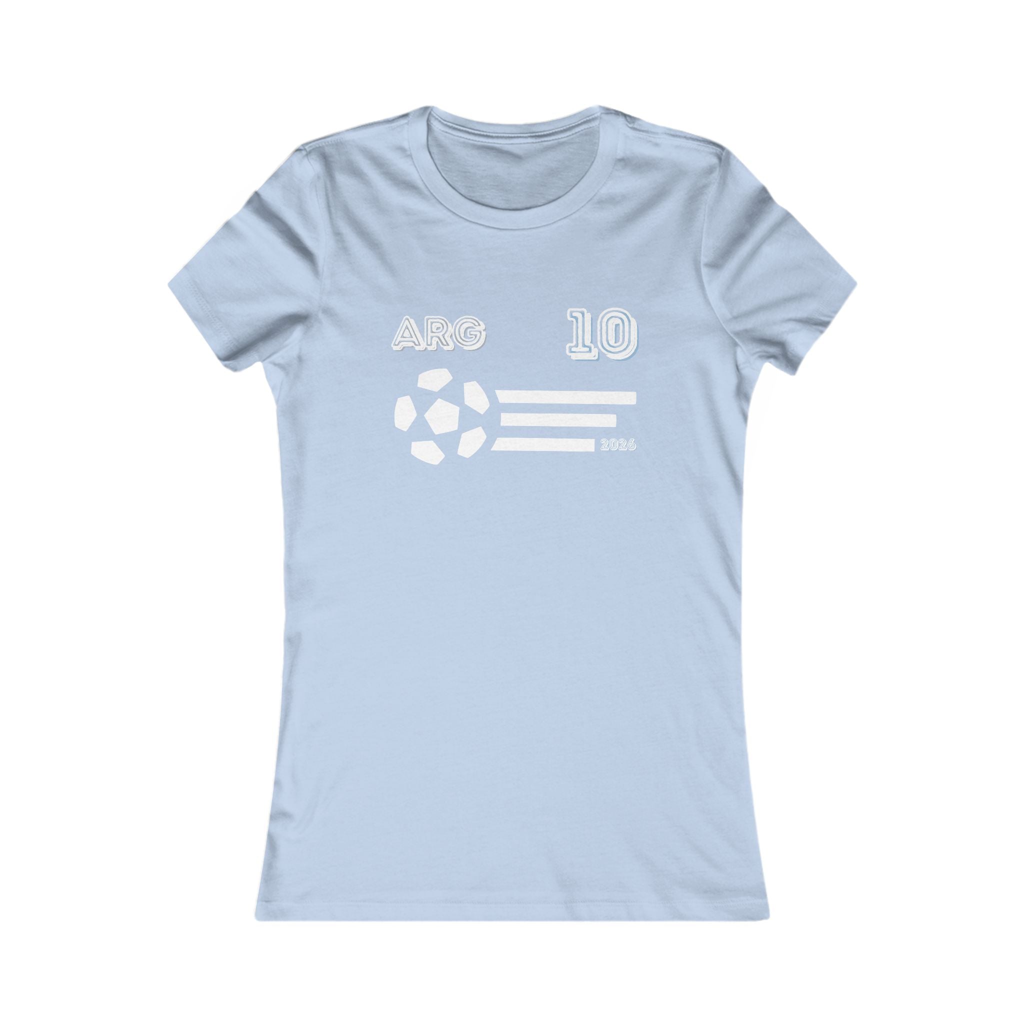 Argentina Soccer Fan Tee | ARG 10 Football Supporter Shirt | Argentine Football Graphic T-Shirt