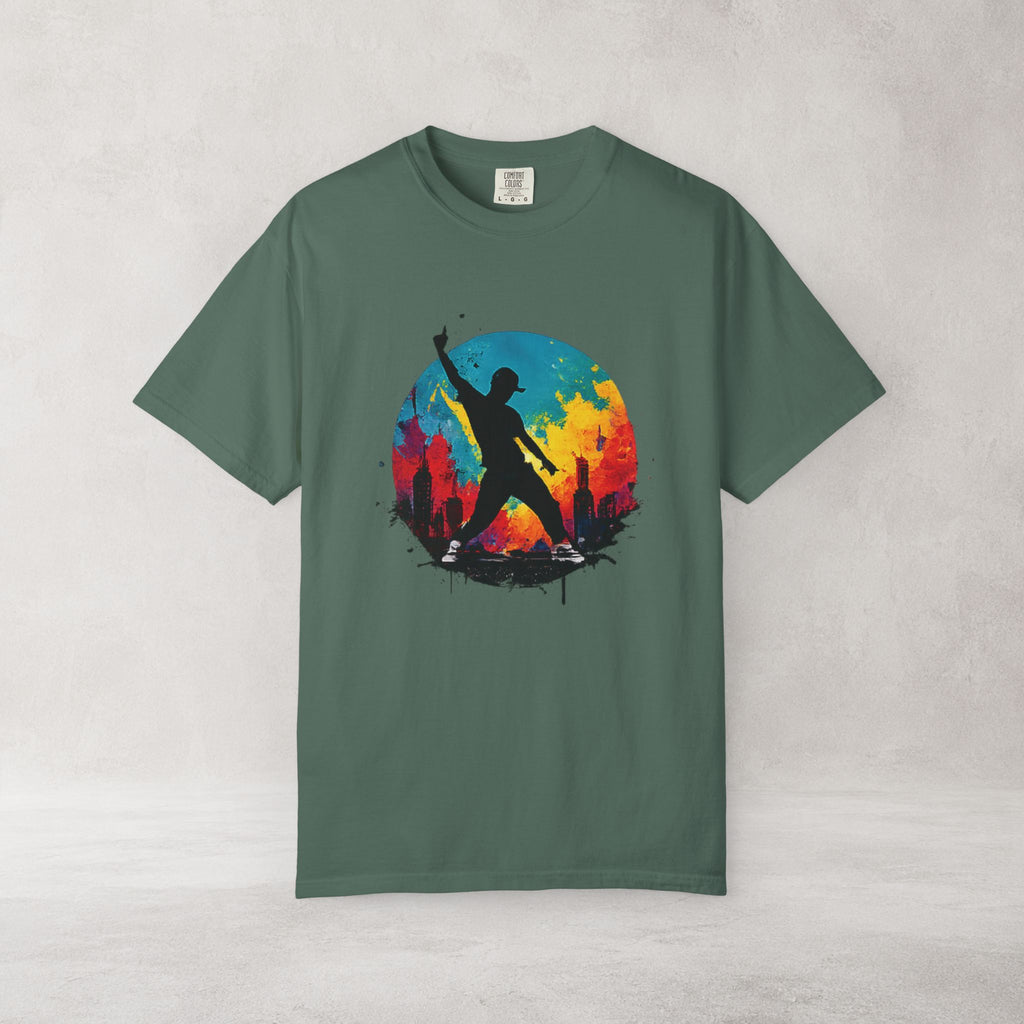 Color Splash Dancer T Shirt | Comfort Colors 1717 Festival Art Tee